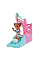 Barbie Bebek Bakıcısı Skipper Oyun Evi Seti HHB67